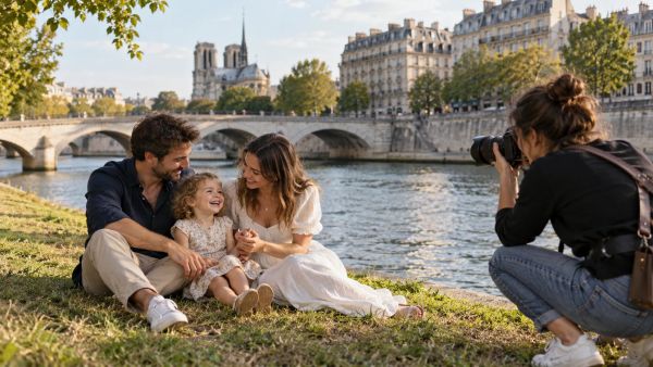 Où trouver un photographe famille à Paris pour vos souvenirs inoubliables